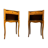 Paire de tables de chevets table volante d’époque 19 ème siècle