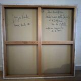 Tableau, oil on canvas Venice, Hugo Viale