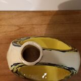 Vallauris style lamp foot signed Laforgue
