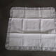 Old pillowcase embroidered in cotton :70x77cm