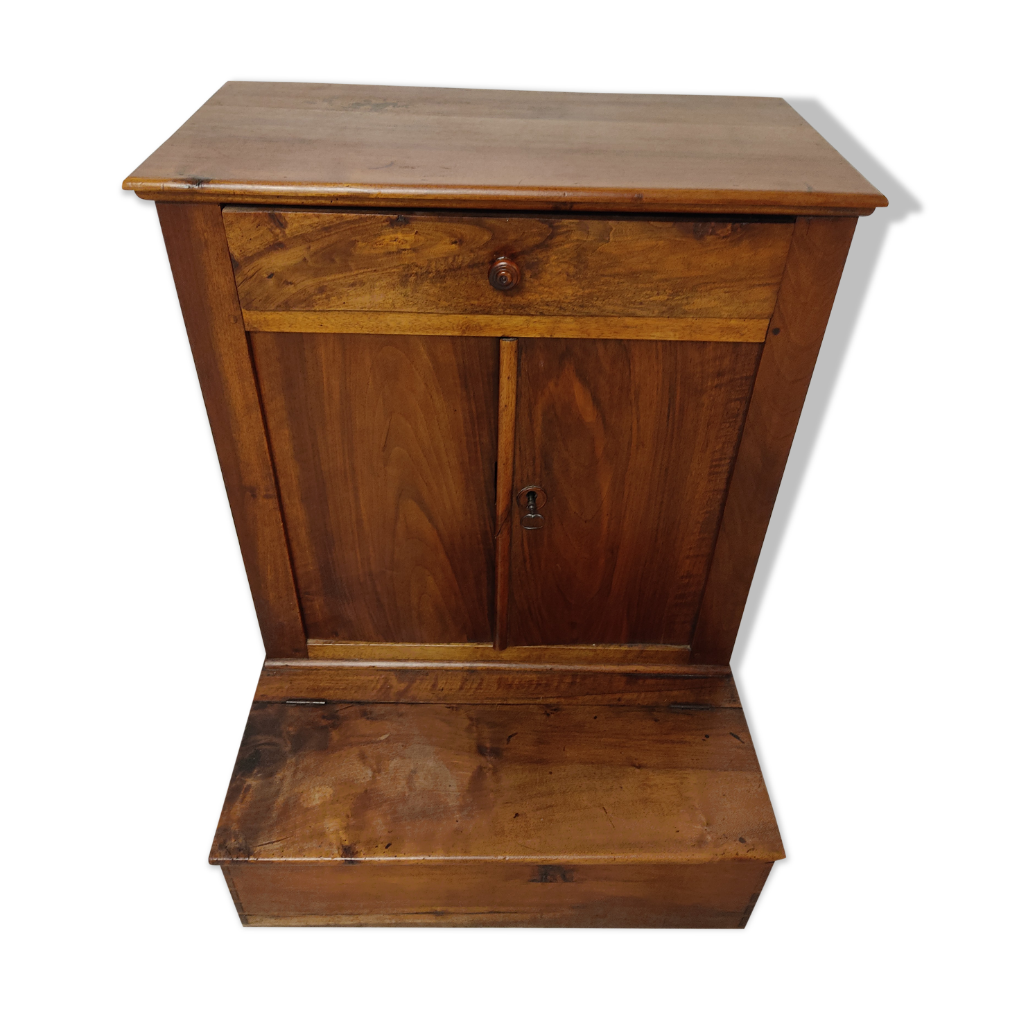 Furniture pray god in walnut 19 ieme