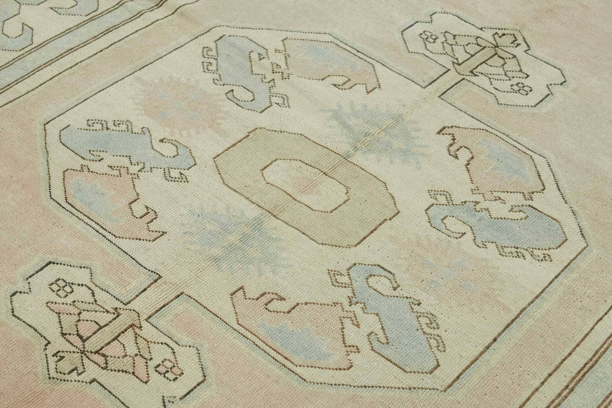 Turkish Vintage Anatolian Rug 191 cm x 266 cm