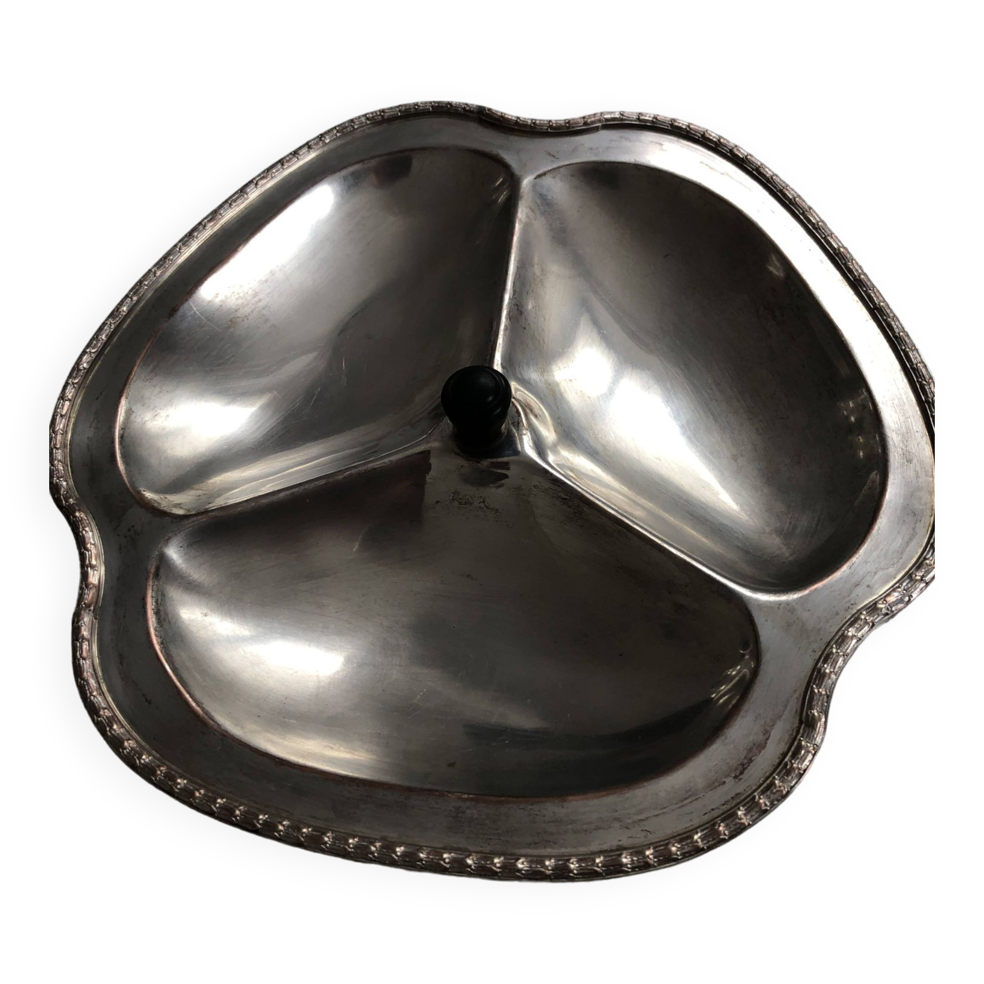 Wiskermann silverware serving dish (equiv. Ercuis, Christofle)