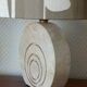 Pair of travertine lamps by Fratelli Mannelli
