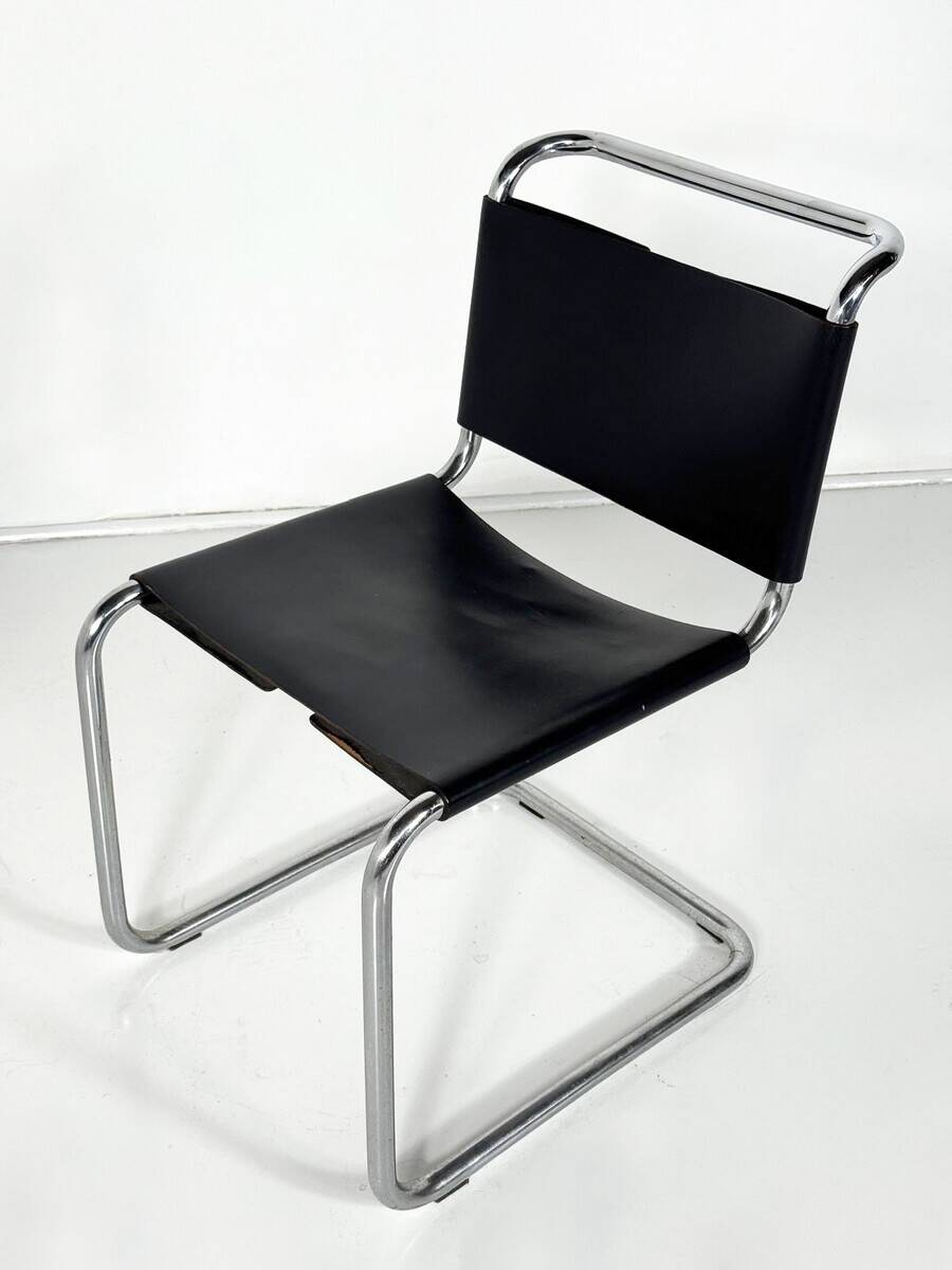 Set of 6 Chairs Model B33 by Marcel Breuer