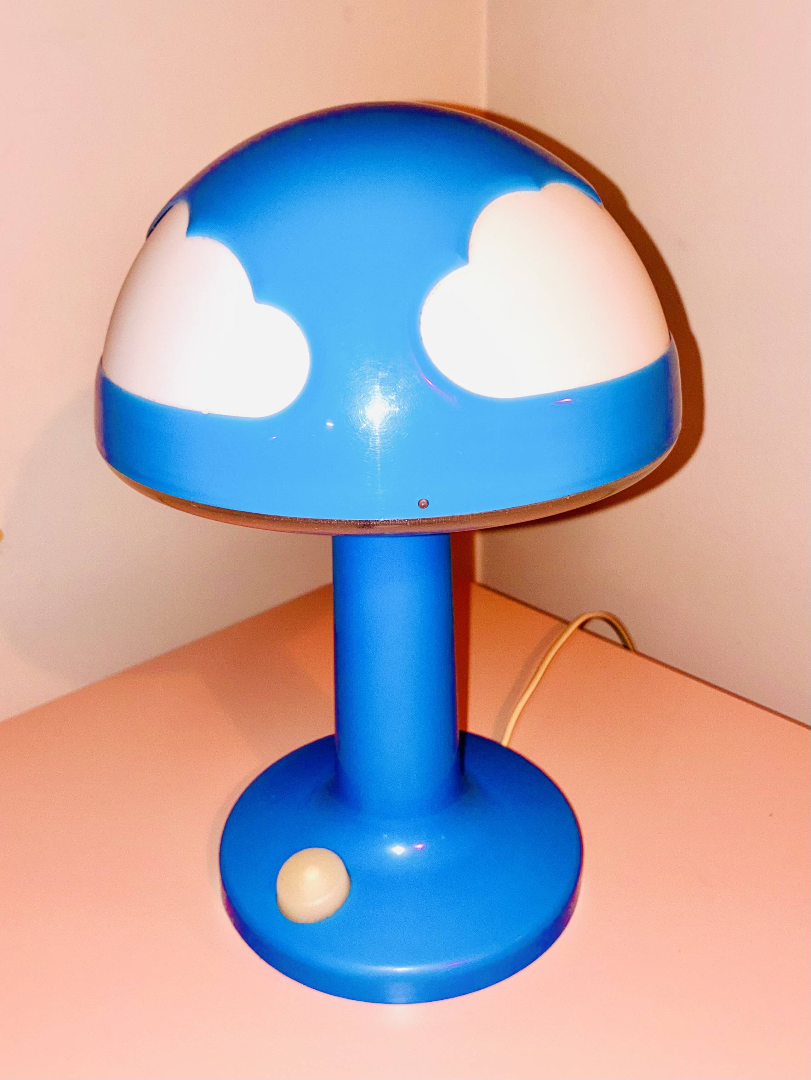 Blue cloud lamp IKEA Skojig