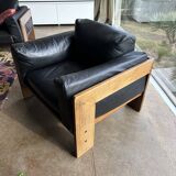 Set of 3-seater, 2-seater and 1-armchair sofas, Knoll Bastiano model,