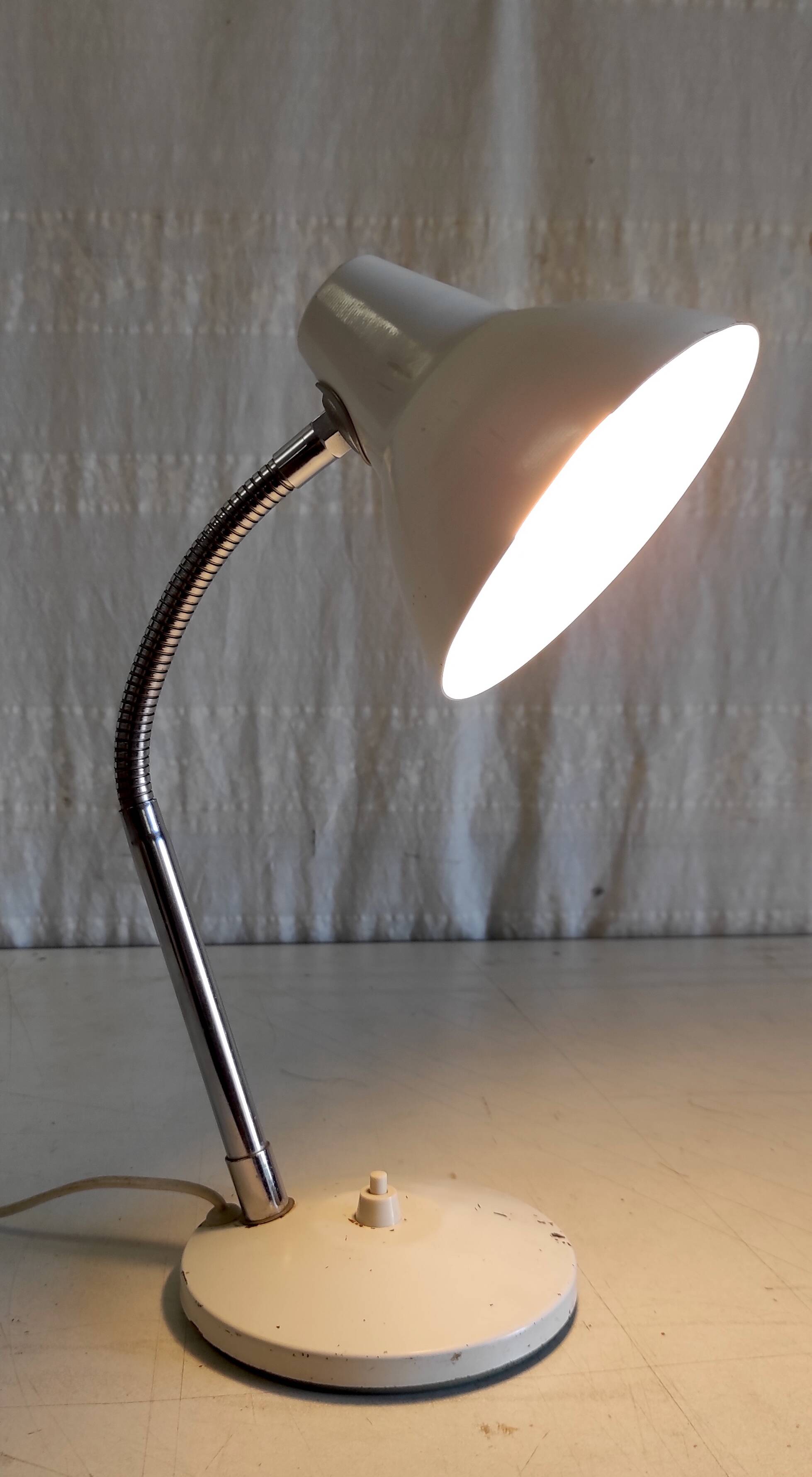 Lampe "cocotte" articulée par Aluminor - années 60