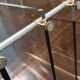 Vintage smoked plexiglas tv/hifi unit