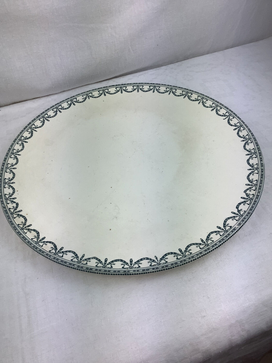 Old artisanal dish made in France Salins