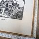 Loches, Indre-et-Loire, printed in 1933, vintage engraving.
