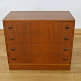 Scandinavian dresser in teck 1960