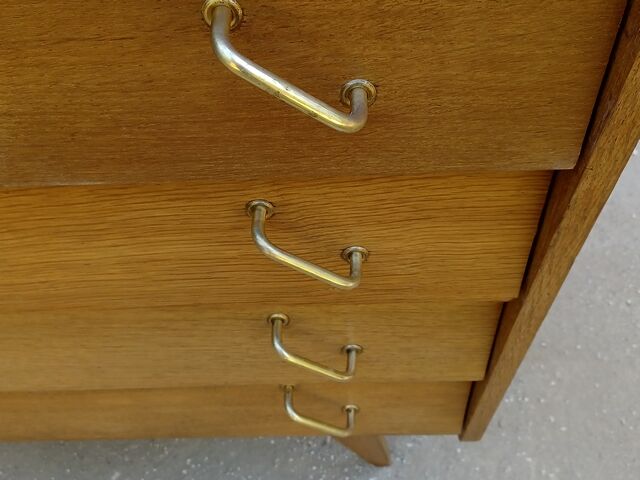 Dresser feet compass vintage 60s renovated