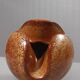 Roberto Rigon & Bertoncello Ceramiche trilobed sphere vase Italy 1970