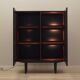 Mahogany showcase, Danish design, 1970s, production: Denmark