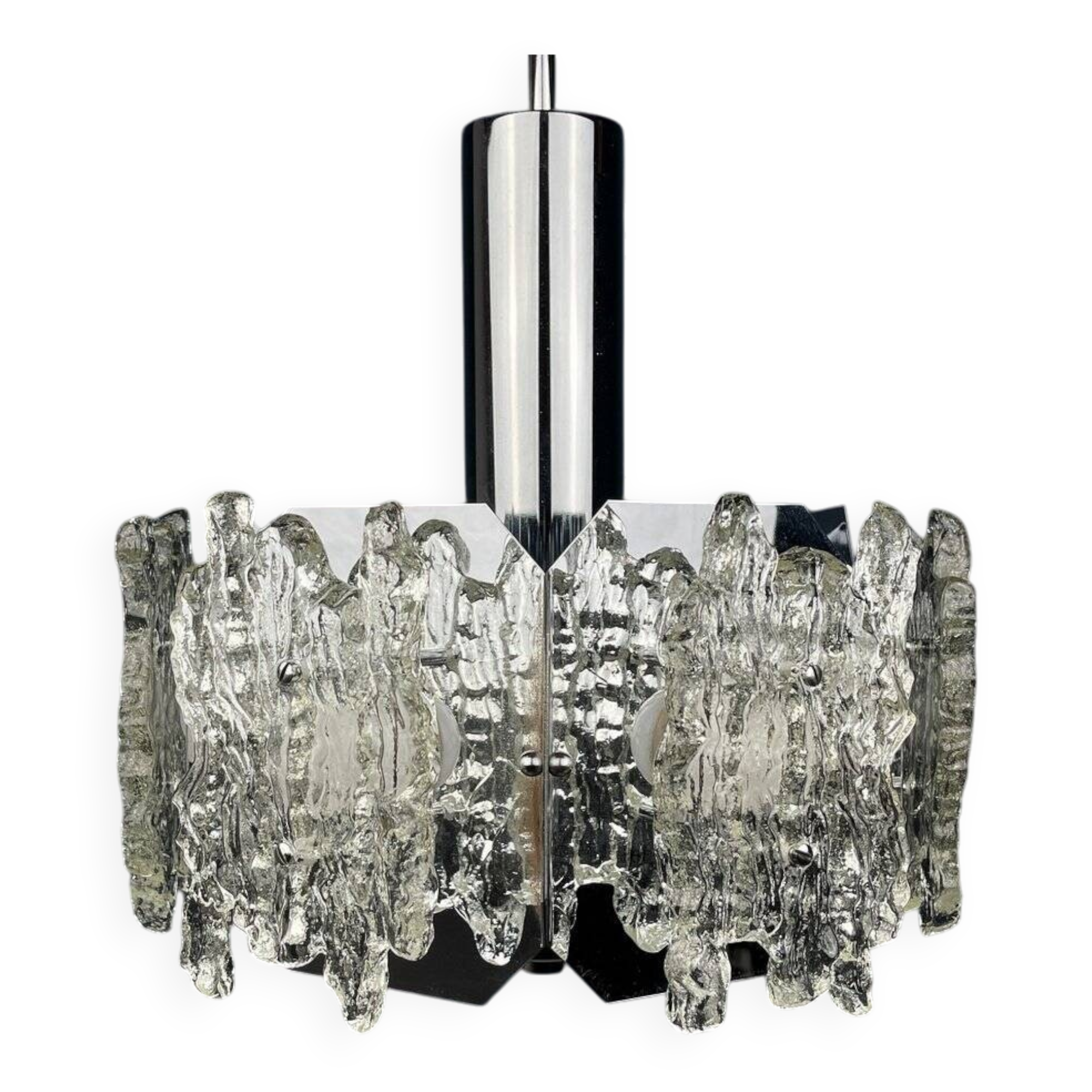 Mid-century Murano glass chandelier, Italy, 1970s