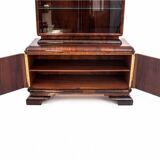 Art Deco style display cabinet, 1940s, Poland.