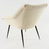 Ivory square shell chair