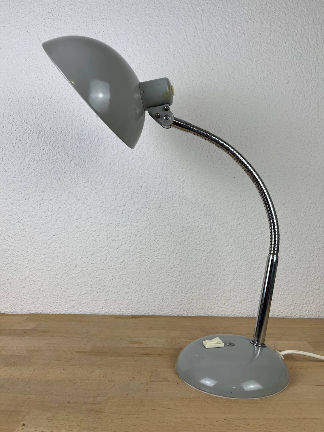 Vintage desk lamp, Bauhaus style, 1950s