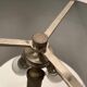Pair of Ogive lamps in stainless steel by Maison Charles Paris 1970