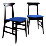 Pair of Italian teak chairs