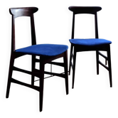 Paire de chaises italiennes en teck