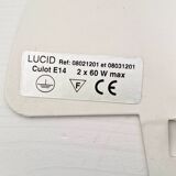 Vintage Scandinavian wall lamp Lucid Harmonie by Sören Eriksen