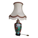 Large cloisonné lamp 77 a 100 cm of H , TBE