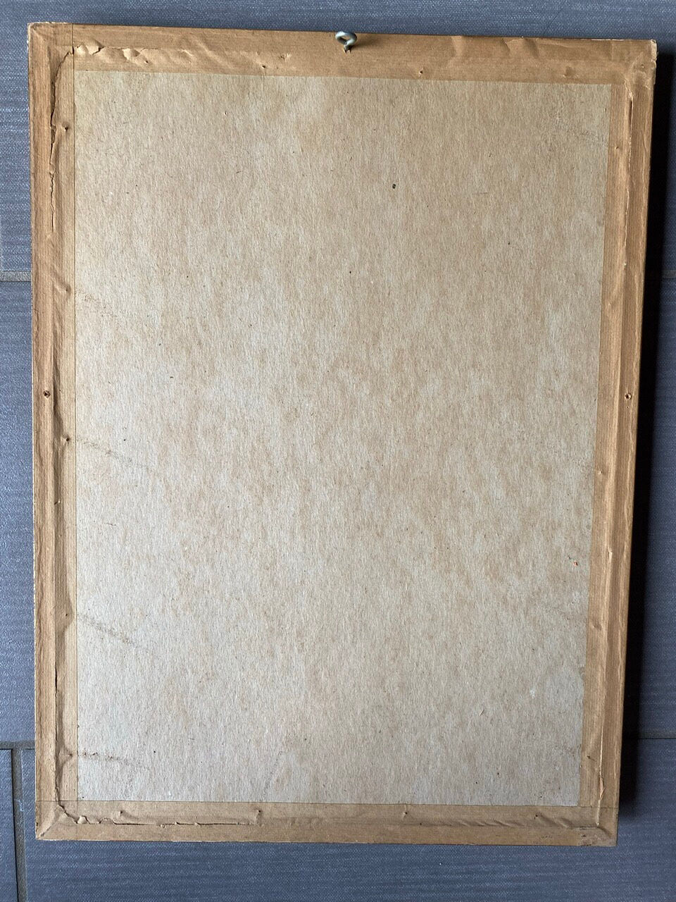 Old painting, still life with tulips, 20th century