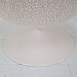 Restored Artifort F518 Lounge Chair by Geoffrey Harcourt in Bouclé Fabric,