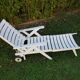 Lounge Chair or Lounger wooden feet compass years 1970