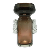ACC Mid-Century Modern Vase, Glass, Poland, 1970s