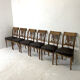 Set of 6 period chairs restoration