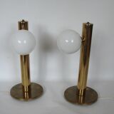 Modern lamps pair, Denmark 60s