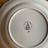 6 vintage flat plates