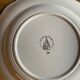 6 assiettes plates vintage