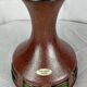 Vase made in Denmark marron et vert