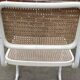 Set of 4 Cesca b32 model chairs in white by Marcel Breuer