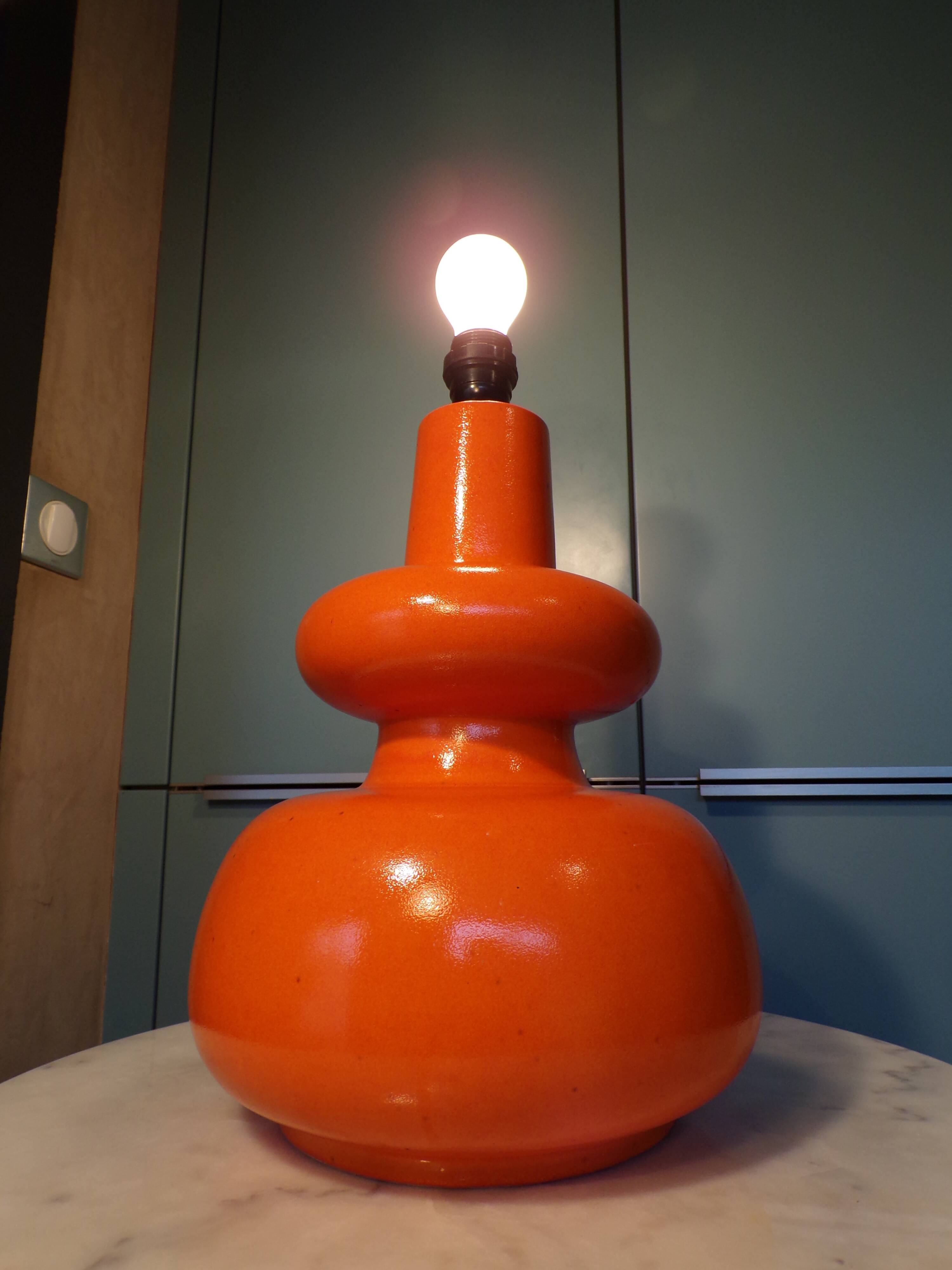 Ceramic lamp 1970