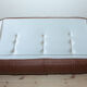Togo 3 seater sofa in brown leather designed by Michel Ducaroy 1973