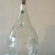 Bouteille en verre moulé vintage 1,75cl