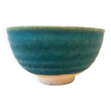Tasse à thé bleue céramique
