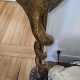 Snake floor lamp