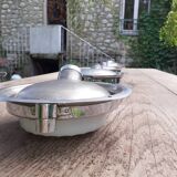 Paire de lampes art-deco de wagon train