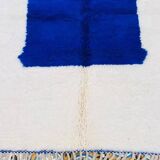 Handmade wool Berber rug 2.5 x 1.5 m