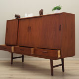 Teak highboard, Danish design, 1960s, Denmark