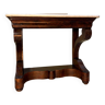 Mahogany console from the restoration period circa 1830