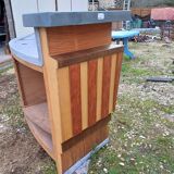 Mr. Bazin's bar counter in Limoges