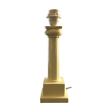 Ceramic column lamp base