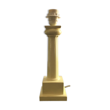 Ceramic column lamp base